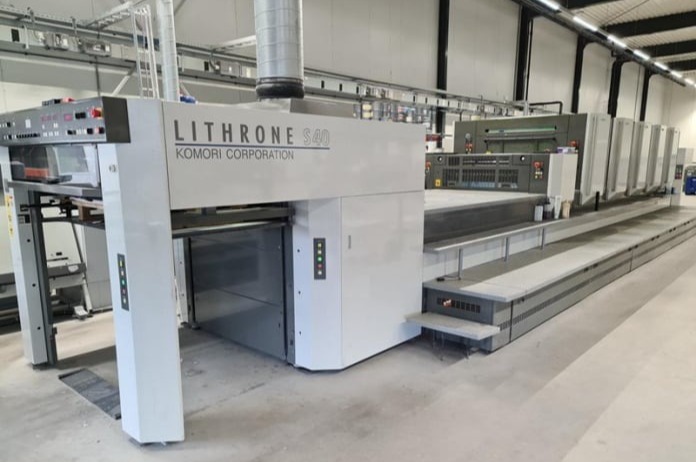 Komori Lithrone ls 540 offset printing machine