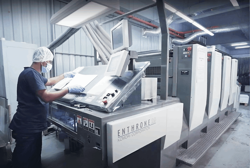 KOMORI ENTHRONE Sheet-fed Offset Printing machine