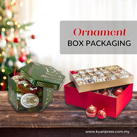 Ornament Box Packaging for Christmas Gift