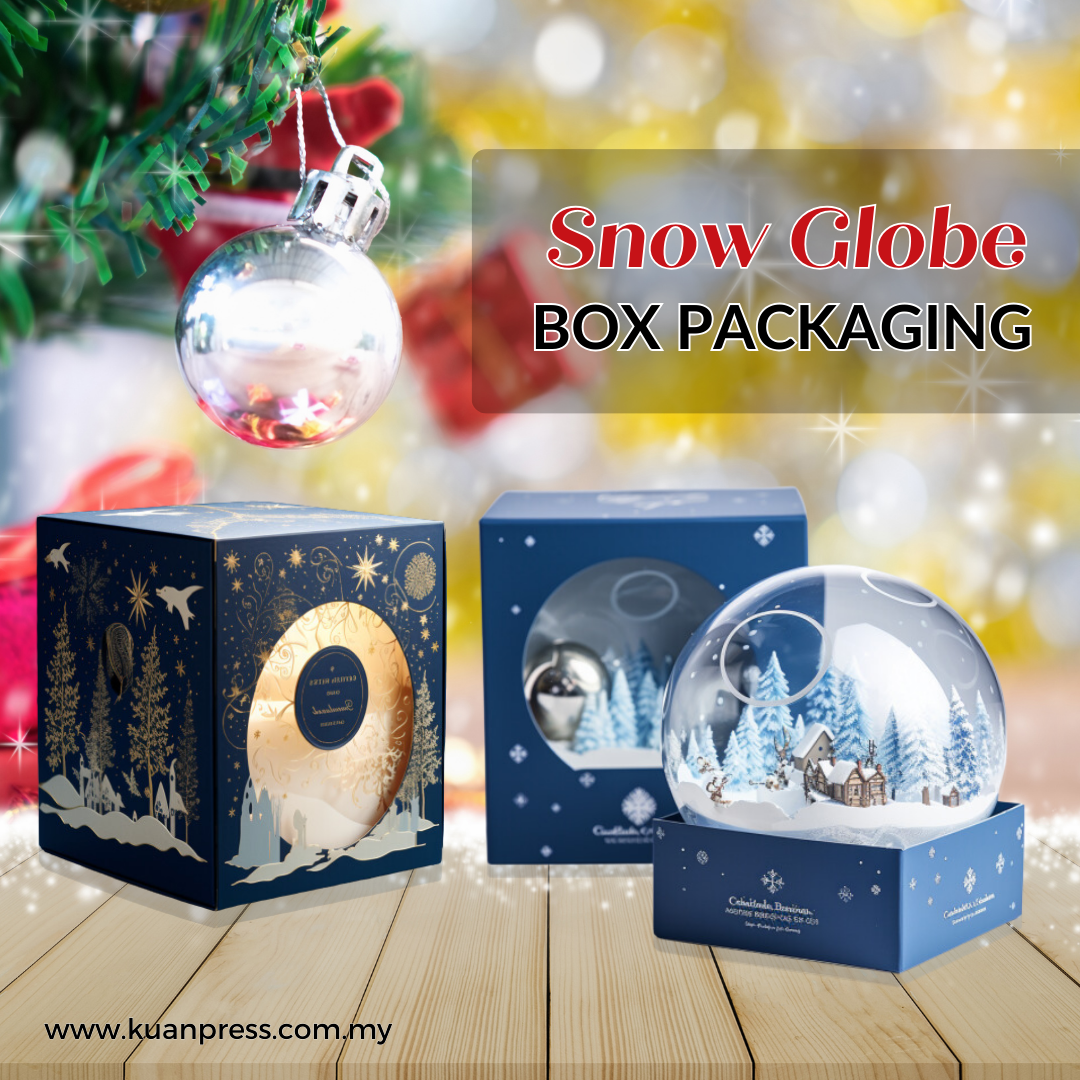 Snow Globe Box Packaging for Christmas Gift Ideas